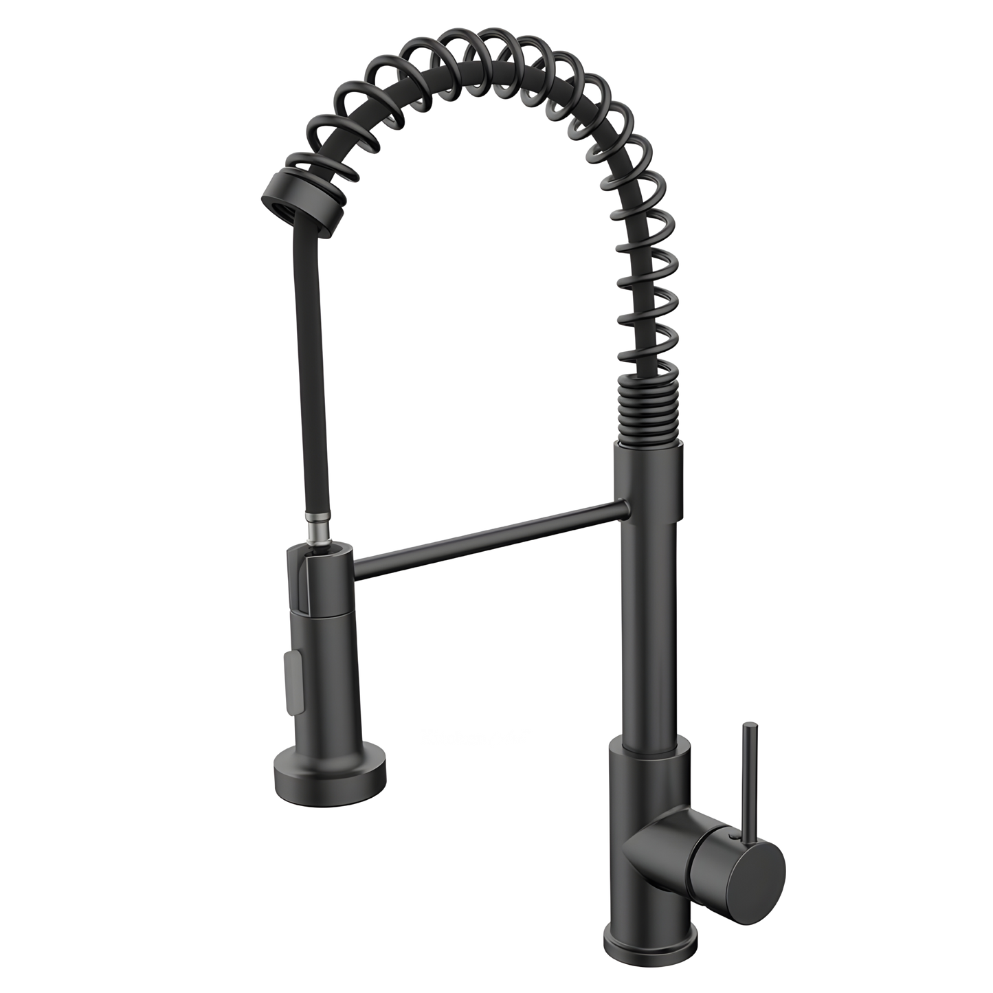 Llave de cocina espiral Kitchen Art negra