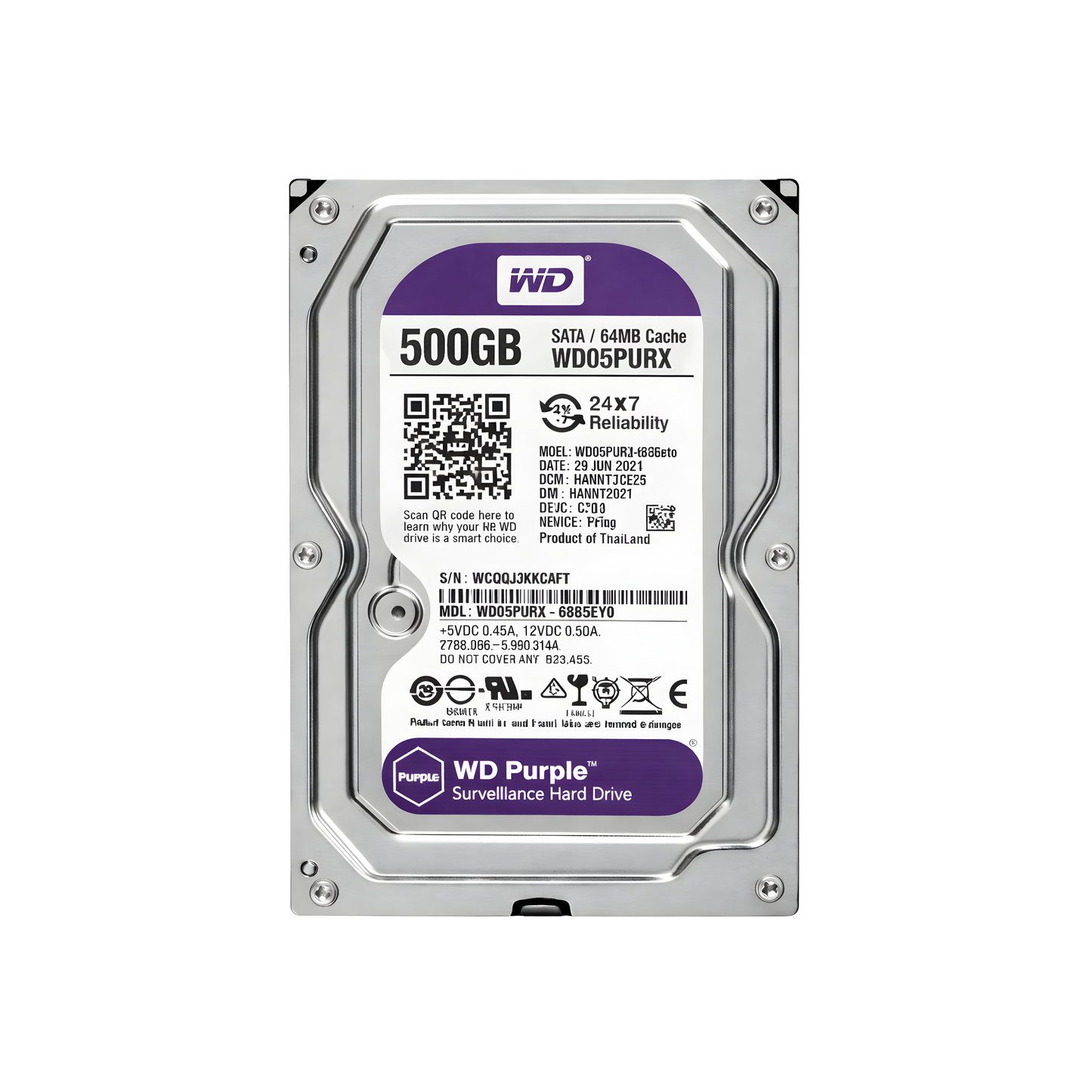 Disco duro Western Digital Purple