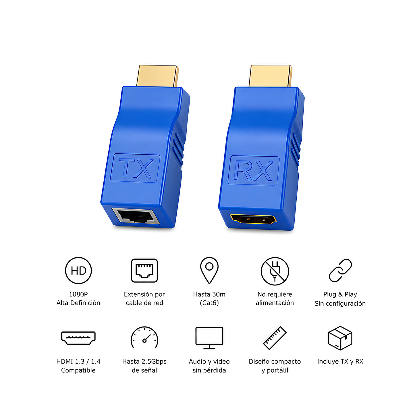 Extensor HDMI por ethernet