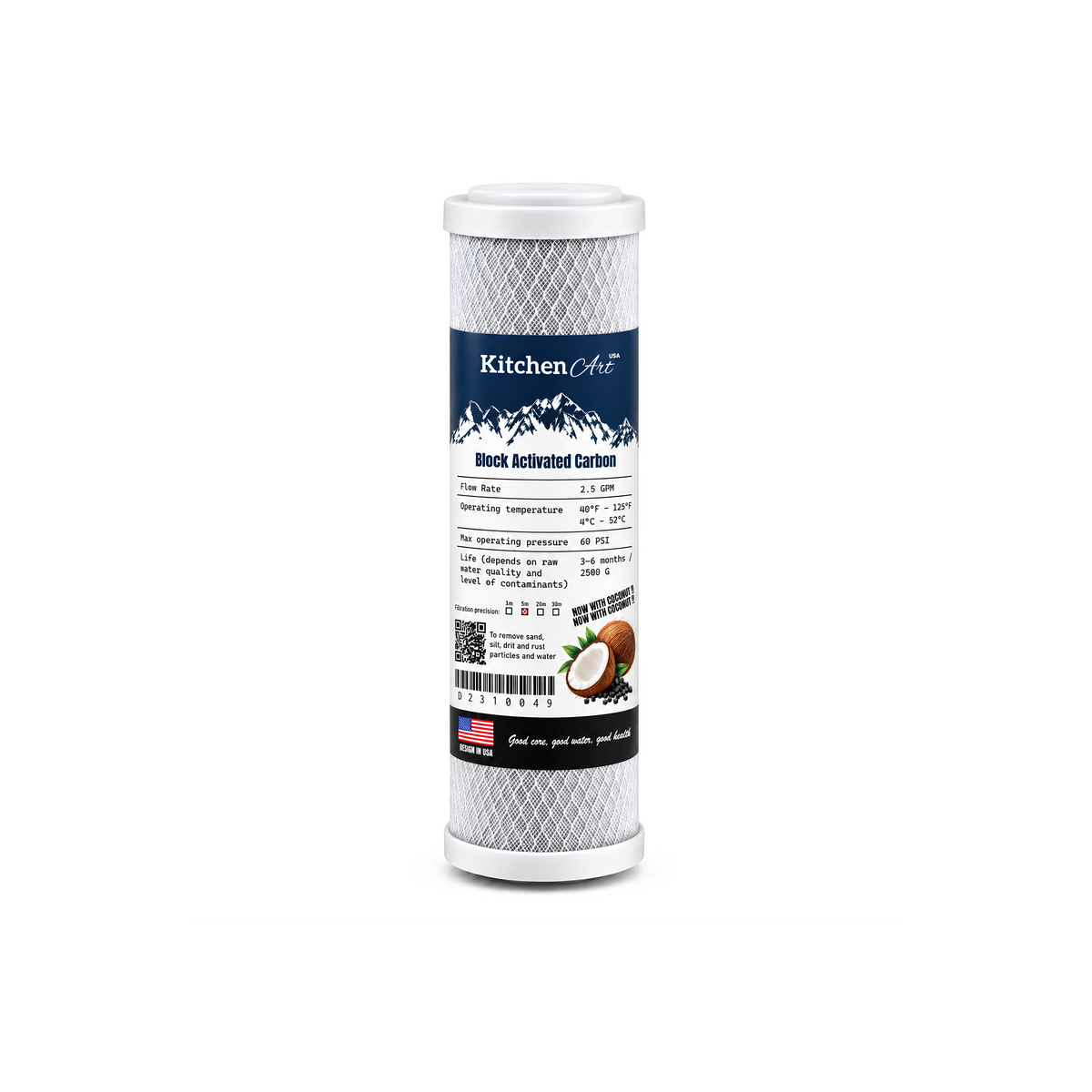 Filtro CTO Standard 10"x2.5" Kitchen Art