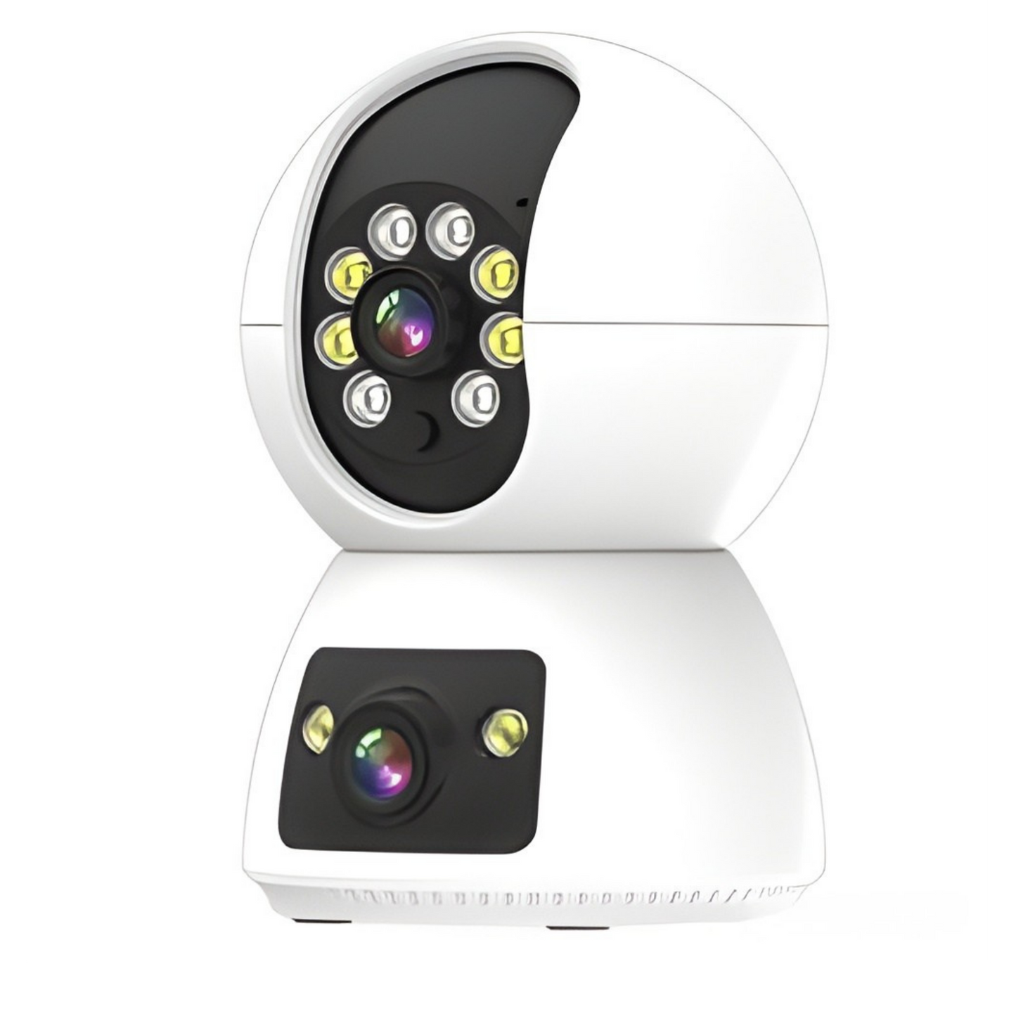 Cámara IP WiFi con Lente Dual, Visión IR y PTZ 350° TUYA