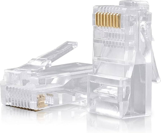 Conector RJ45  categoria 5 (100 unidades)