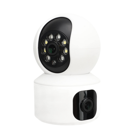 Cámara IP Wi-Fi ICSEE con Doble Lente, Visión Infrarroja y PTZ 350° para Vigilancia