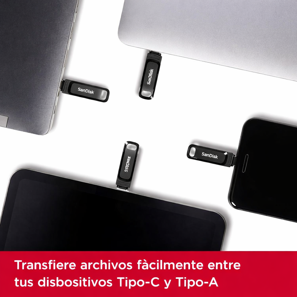 SanDisk 64gb Pendrive TIPO C