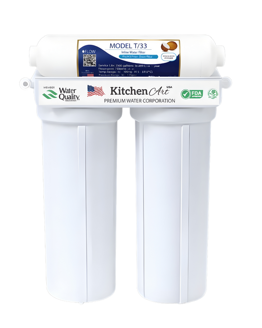 Purificador de agua PP + CTO - COCO 2.5"