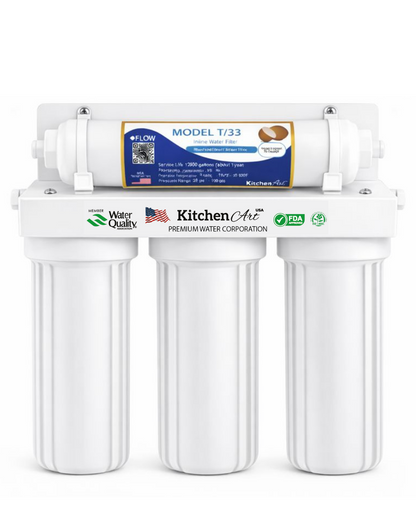 Purificador de agua PP + CTO + GAC - COCO 2.5"