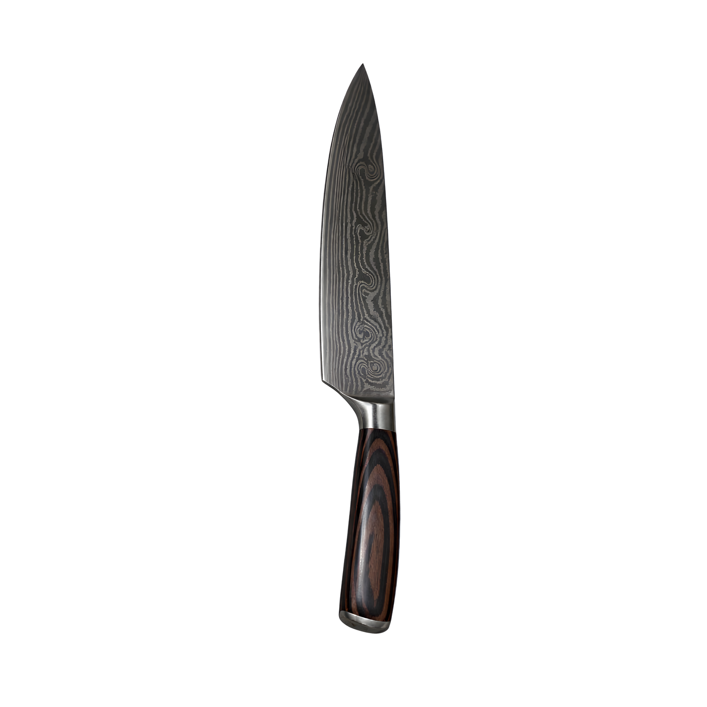 Cuchillo de damasco estilo chef