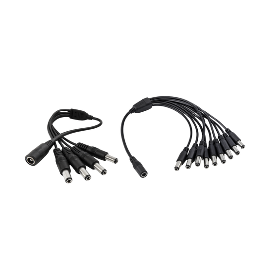 Cable Splitter - Pulpo Para Cámaras 4/8 Alimentación