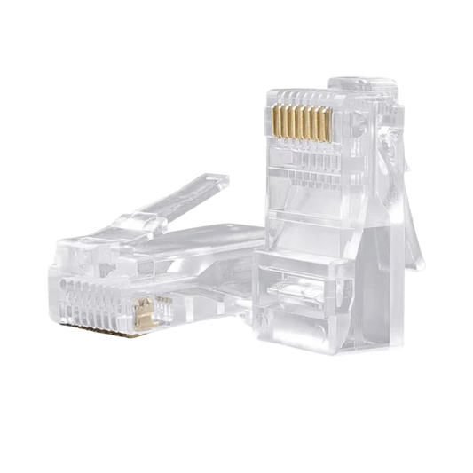 Conector RJ45  categoria 5 (100 unidades)