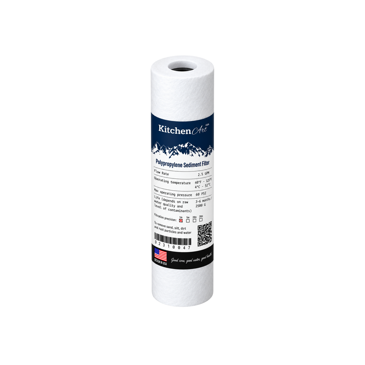 Filtro PP Standard 10"x2.5" Kitchen Art