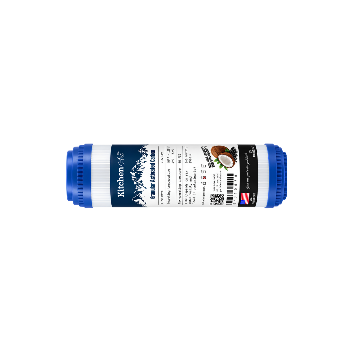 Filtro GAC Standard 10"x2.5" Kitchen Art