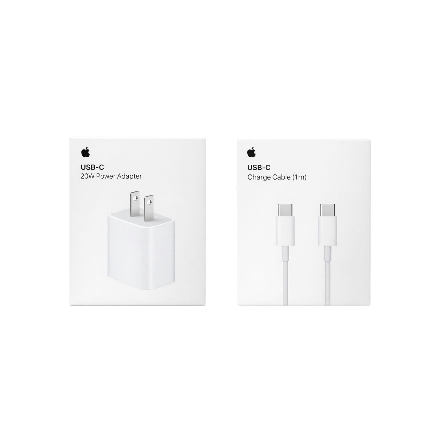 Cargador para iPhone original (cubo y cable)