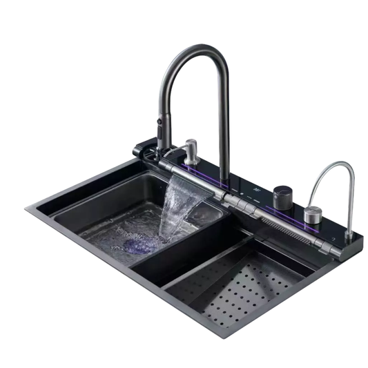 Fregadero Cascada 75x46